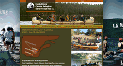 Desktop Screenshot of expedition-canot.com
